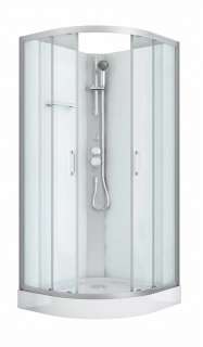 Sanotechnik QuickLine Dallas chrom - Sprchová kabína  90 x 90 x 210 cm