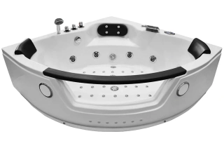 M-SPA kúpeľňová vaňa s hydromasážou MO-1004 TURBO+ 2-miestna 152x152x56cm