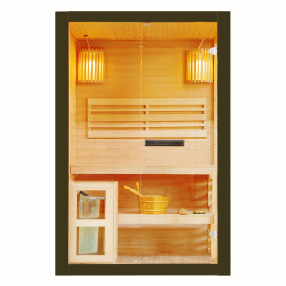 Sauna PANORAMA BLACK pre 2 osoby