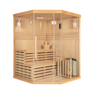 Tradičná sauna SKYLINE XL - 150 x 150 cm pre 3 osoby