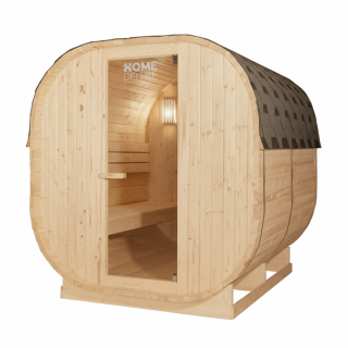 Vonkajšia sauna CUBE XL - 194 x 220 cm pre 6 osôb