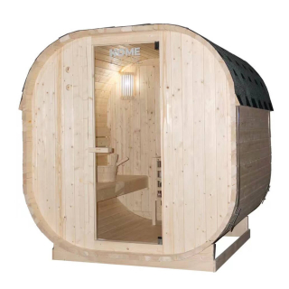 Vonkajšia sauna CUBE L - 184 x 180 cm pre 4 osoby
