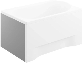 POLIMAT bočný panel k vani 70 cm biely