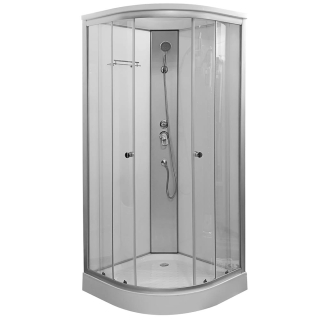 ​​Sprchová kabína BIELA 90X90X225CM