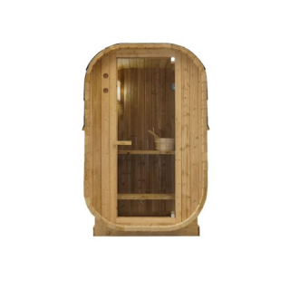 Vonkajšia sauna LINDHOLM pre 1-2 osoby 128,2x120x194 cm