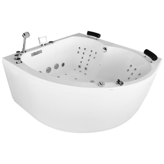 M-SPA - 0032A - Vaňa s hydromasážou pravá 150 x 150 x 70 cm