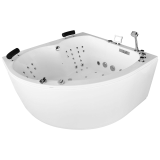 M-SPA - 0032A - Vaňa s hydromasážou ľavá 150 x 150 x 70 cm