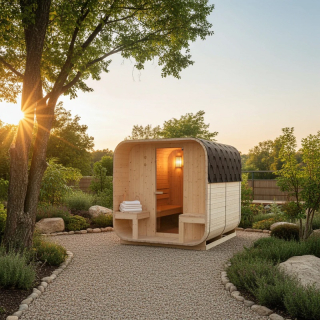 Vonkajšia sauna GÖTEBORG pre 4 osoby 188,2 x 220 x 194 cm