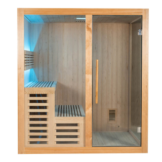 Suchá sauna s kachľami HARVIA 6kW 180X160X200CM