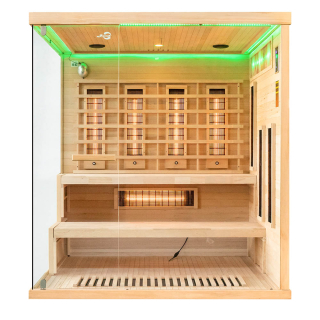 Infrasauna pravá so soľným kameňom 175X140X200CM