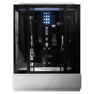 M-SPA - Hydromasážny Box 611 BLACK 170 x 90 x 220 cm