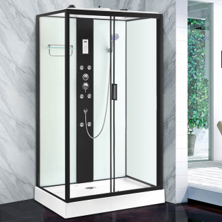 M-SPA - Sprchovací box 550 s hydromasážou 120 x 80 x 215 cm, pravá verzia